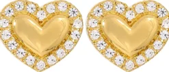Bijou Brigitte Orecchini a perno - Zirconia Hearts