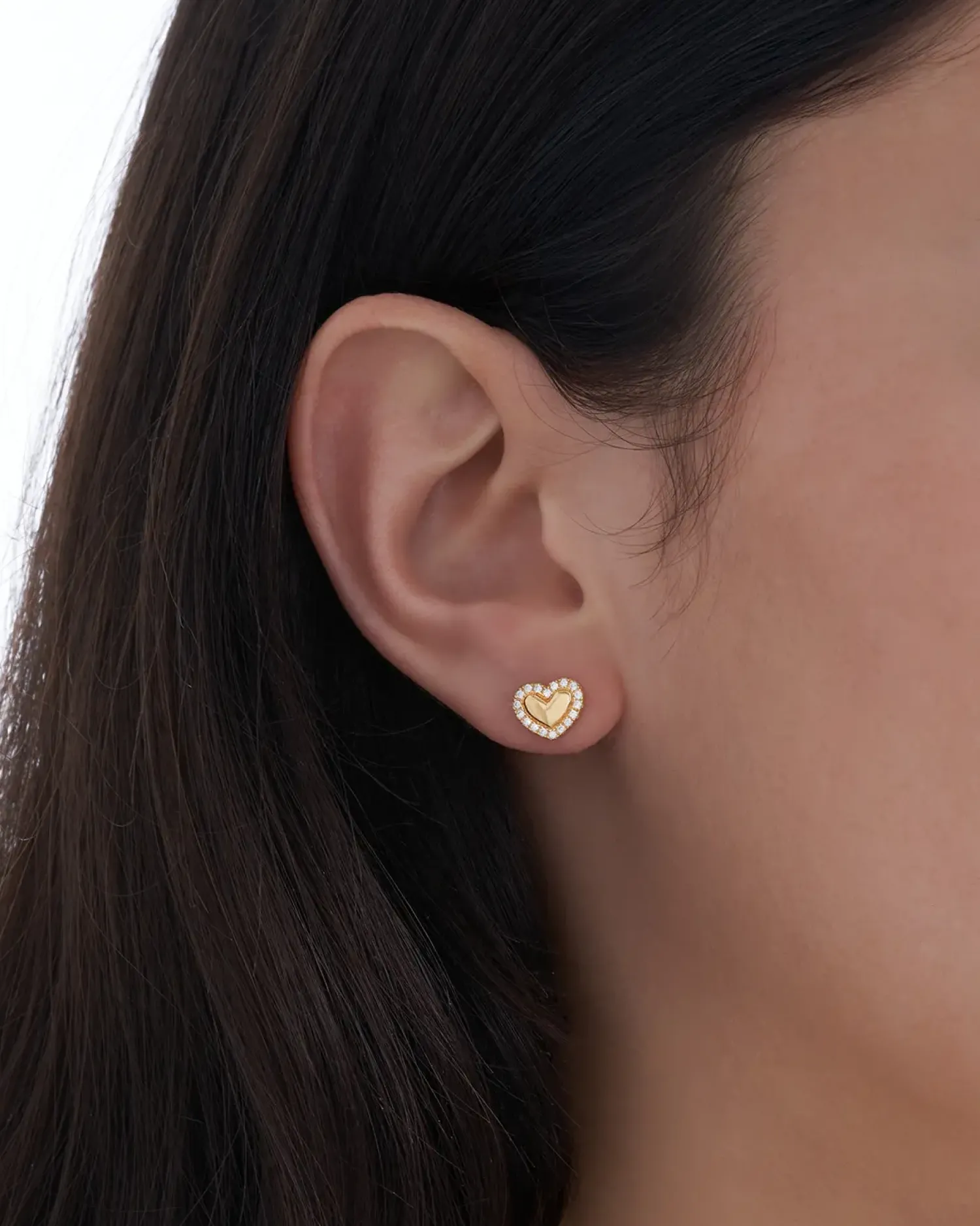 Bijou Brigitte Orecchini a perno - Zirconia Hearts