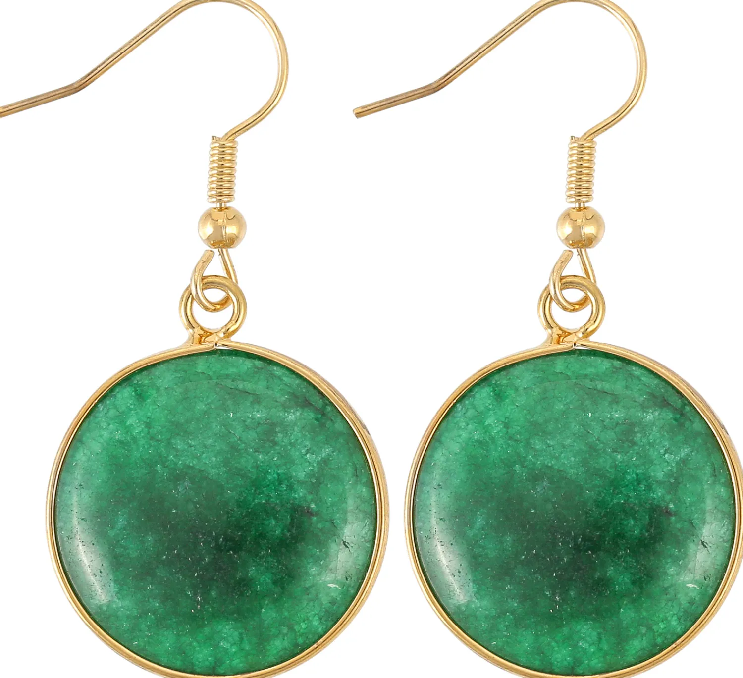 Clearance Bijou Brigitte Orecchino a pendente - Green Beauty