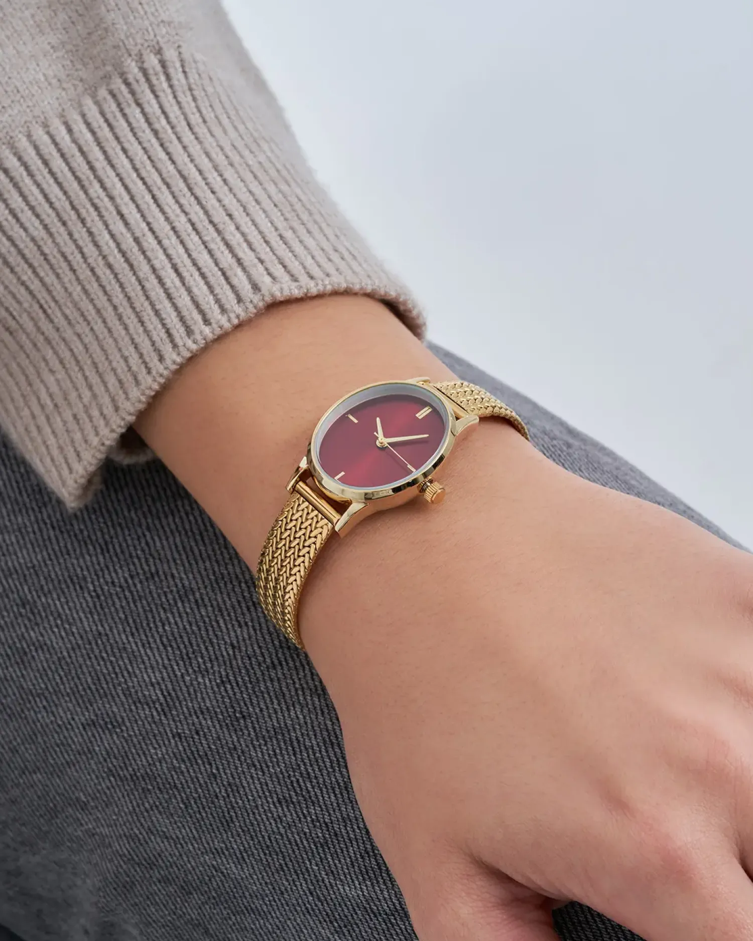 Clearance Bijou Brigitte Orologio - Bordeaux Elegance