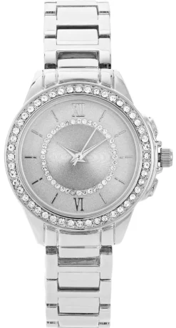 New Bijou Brigitte Orologio - Crystal Silver