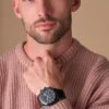 Outlet Bijou Brigitte Orologio da uomo - Black Wall