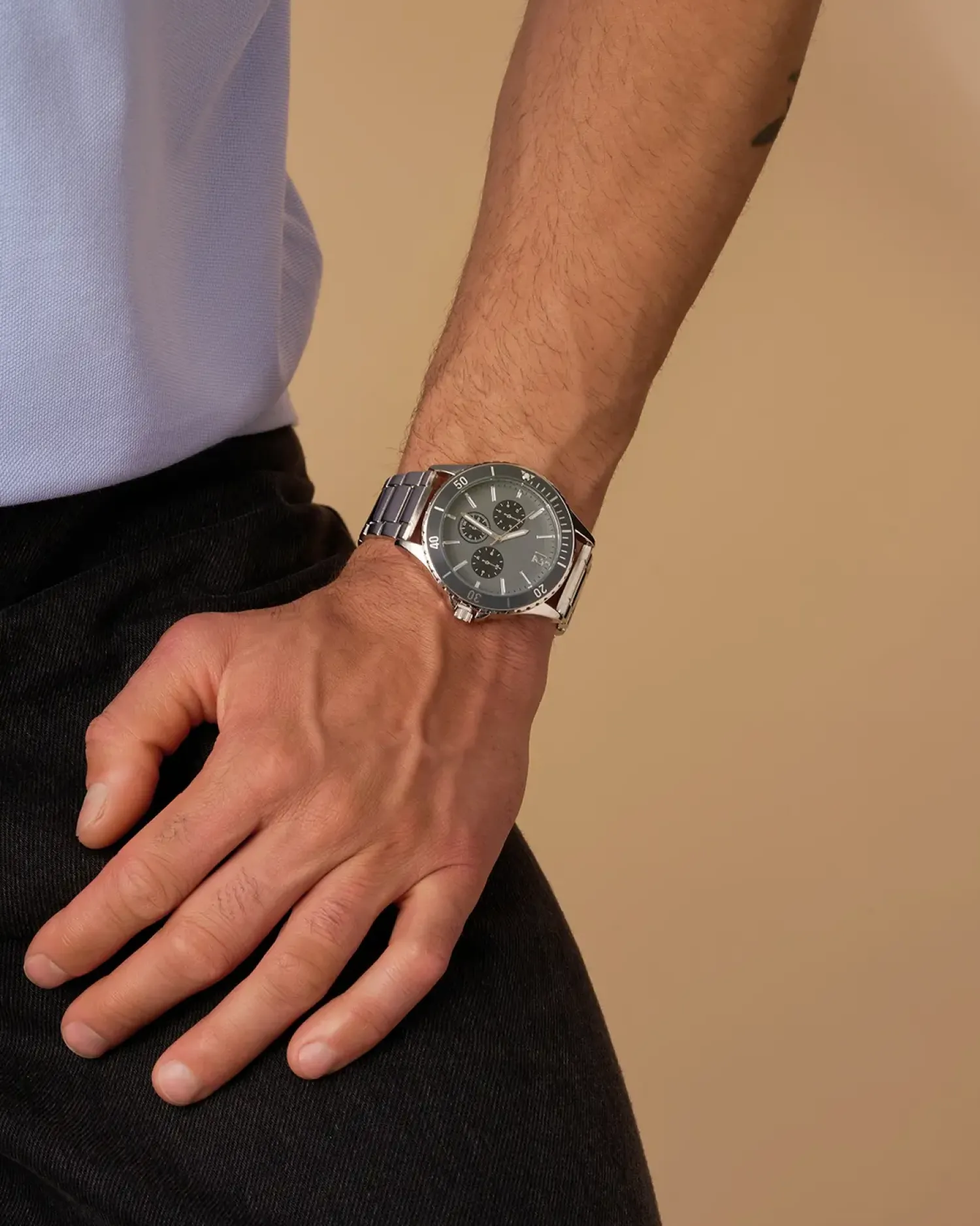 Best Bijou Brigitte Orologio da uomo - Classic Grey