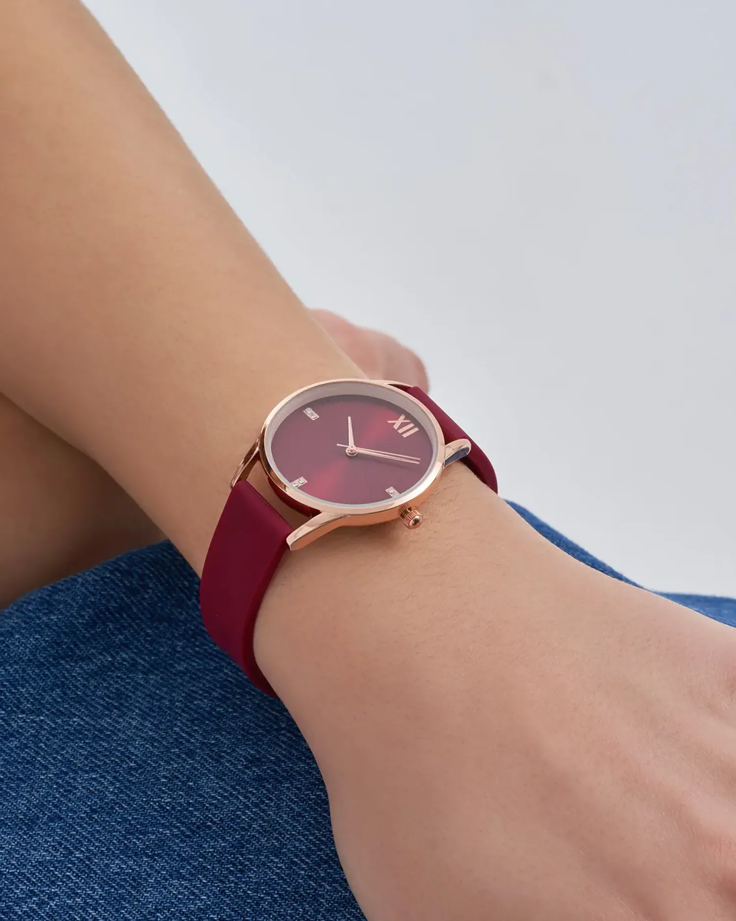 Best Bijou Brigitte Orologio - Simple Burgundy