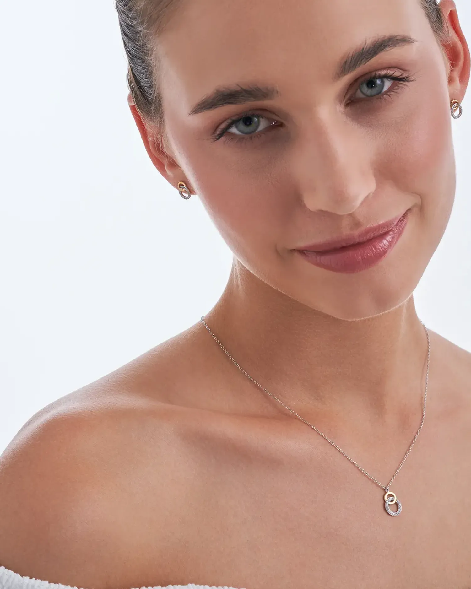 Best Bijou Brigitte Parure di gioielli - Bicolor Sparkle