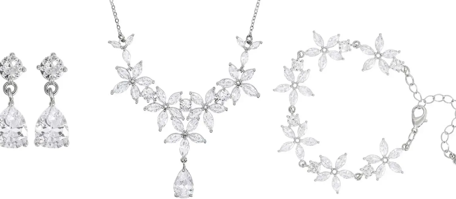Sale Bijou Brigitte Parure di gioielli - Crystal Bloom
