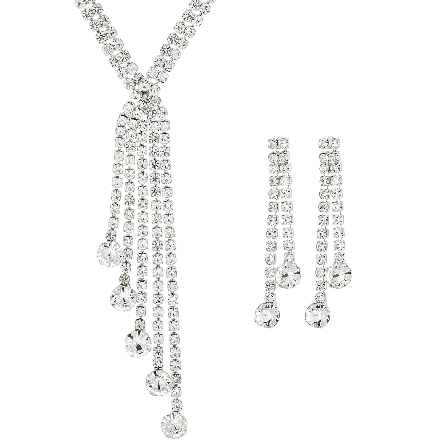 Bijou Brigitte Parure di gioielli - Crystal Waterfall