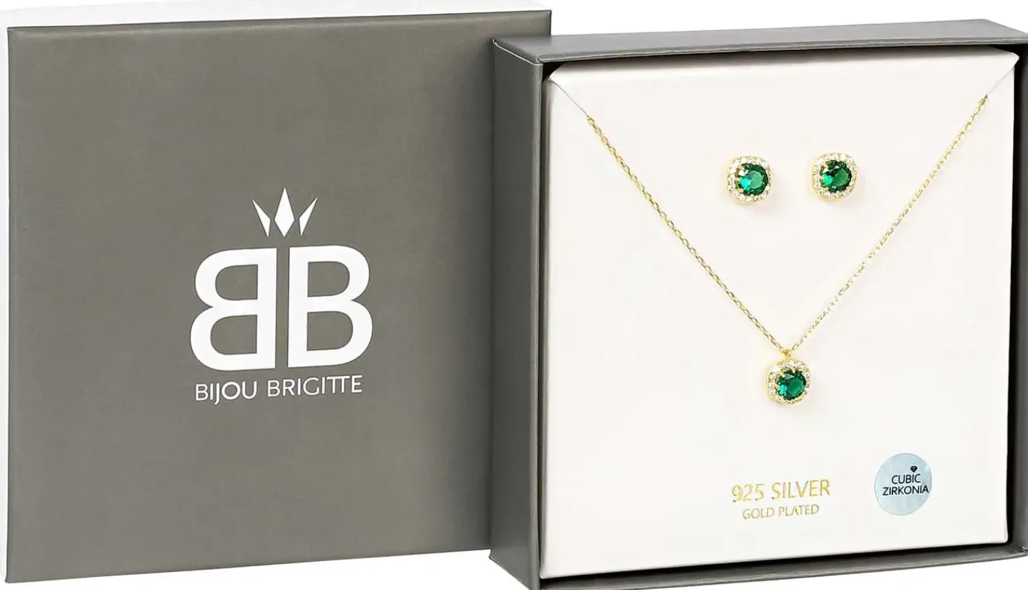 Best Bijou Brigitte Parure di gioielli - Enticing Emerald