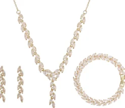 Sale Bijou Brigitte Parure di gioielli - Golden Leaves