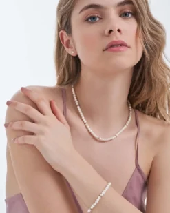 Discount Bijou Brigitte Parure di gioielli - Pearl Perfection