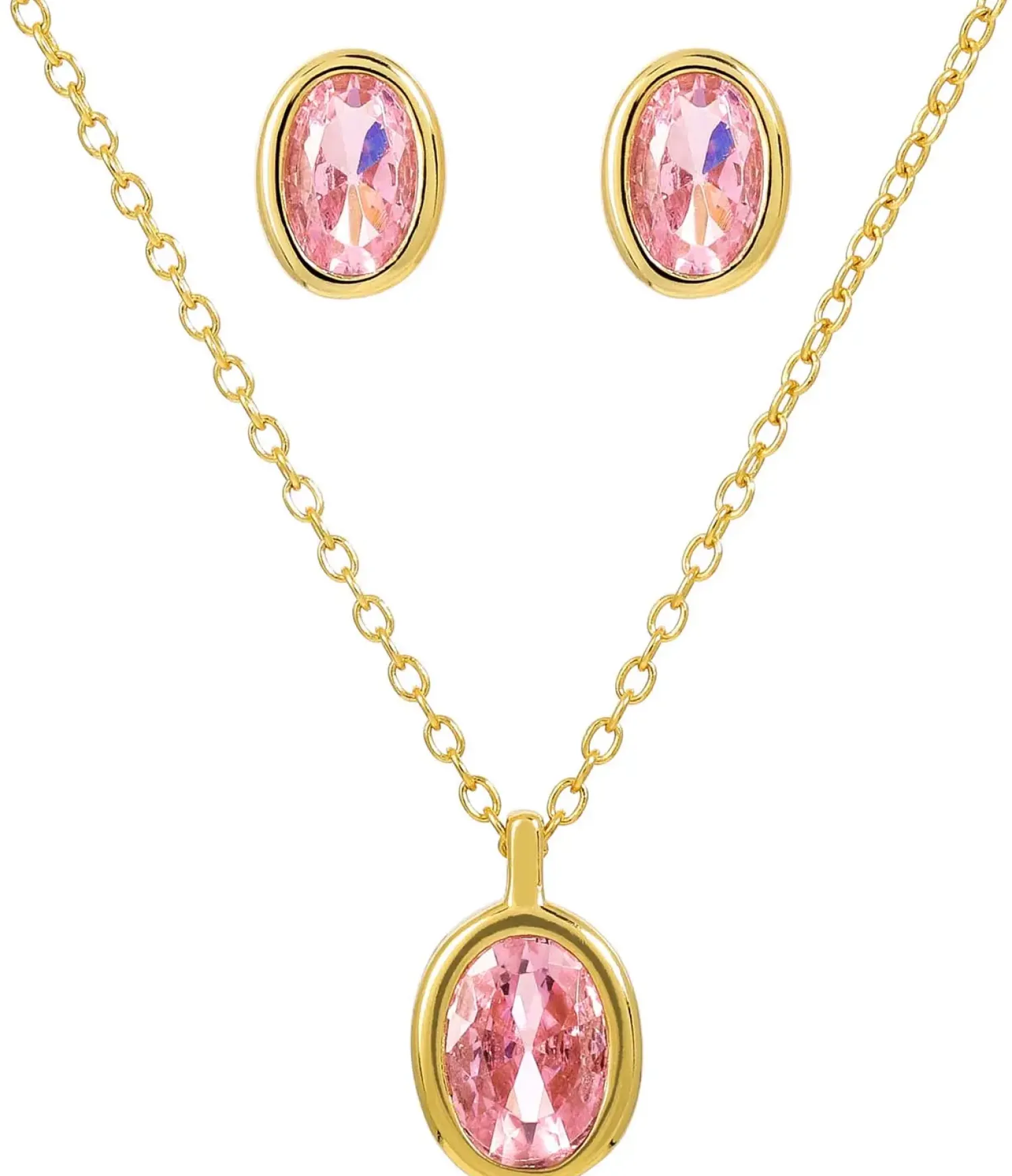 Online Bijou Brigitte Parure di gioielli - Pink Passion