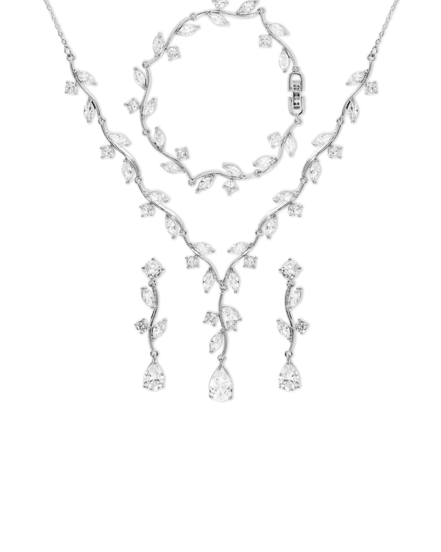 Sale Bijou Brigitte Parure di gioielli - Silver Twigs