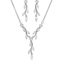 New Bijou Brigitte Parure di gioielli - Sparkling Leaves