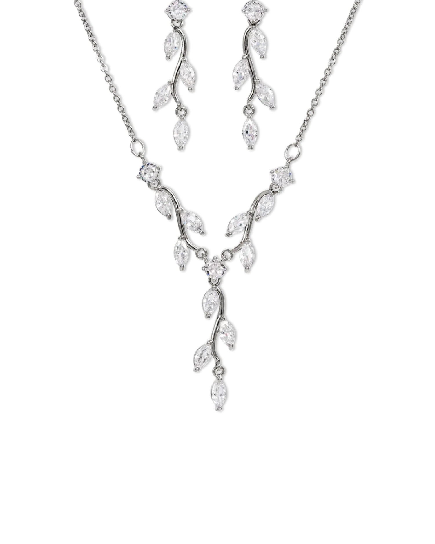 New Bijou Brigitte Parure di gioielli - Sparkling Leaves