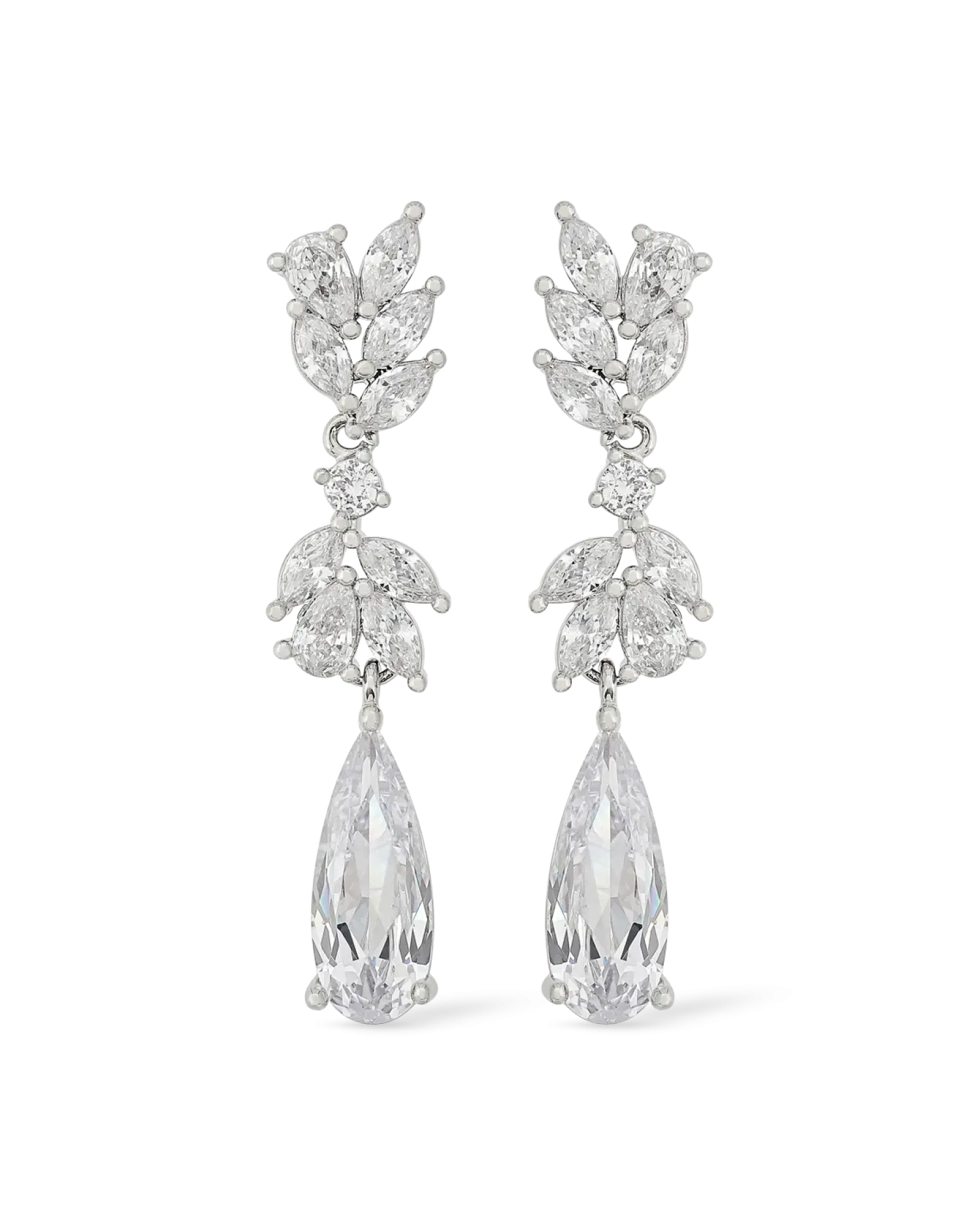 New Bijou Brigitte Parure - Floral Zirkonia
