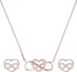 New Bijou Brigitte Parure - Infinity Heart