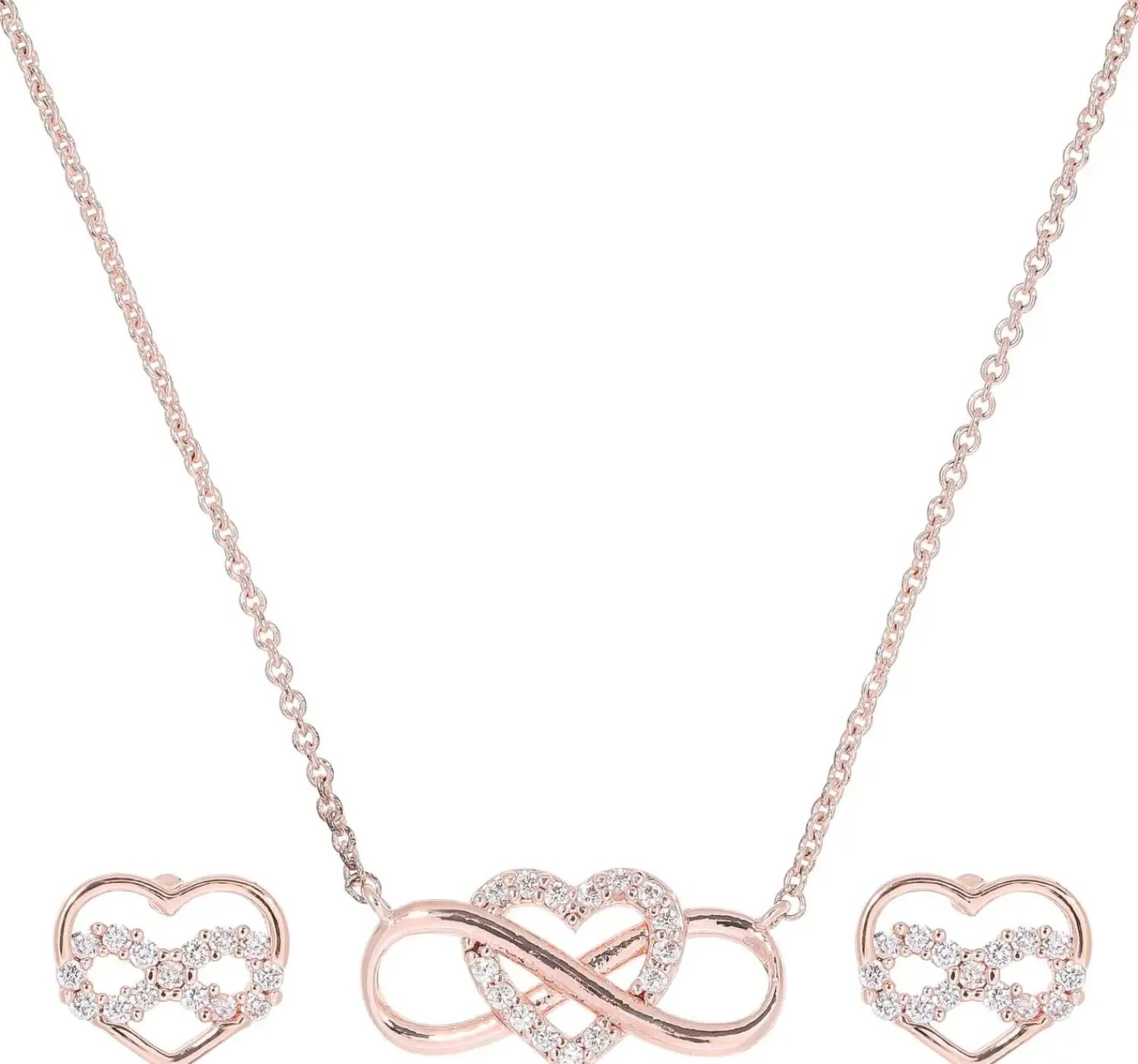New Bijou Brigitte Parure - Infinity Heart