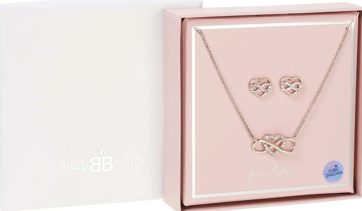 New Bijou Brigitte Parure - Infinity Heart