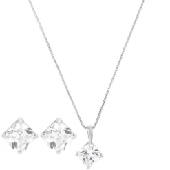 Hot Bijou Brigitte Parure - Silver Dance