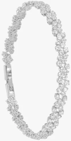 Clearance Bijou Brigitte Parure - Silver Tears