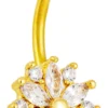 Clearance Bijou Brigitte Piercing - Floral Charm