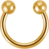 Online Bijou Brigitte Piercing - Golden Barbell