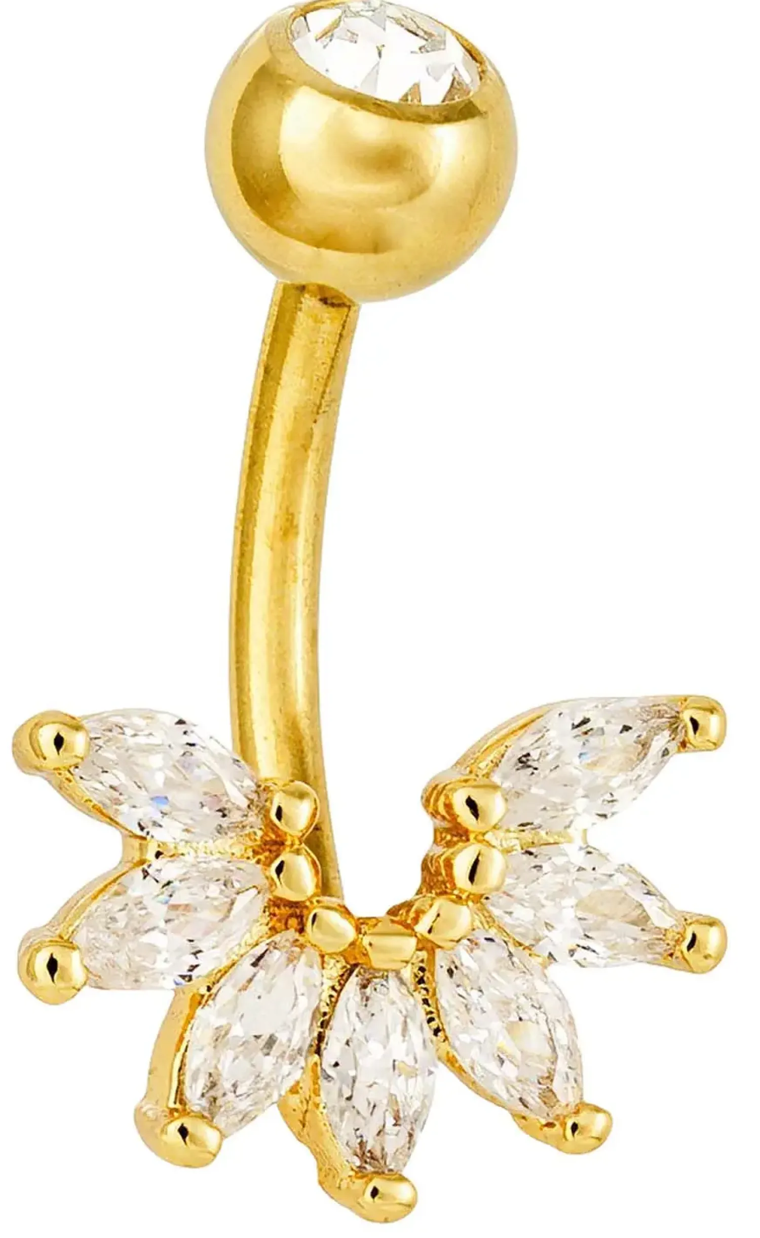 Sale Bijou Brigitte Piercing - Golden Bloom