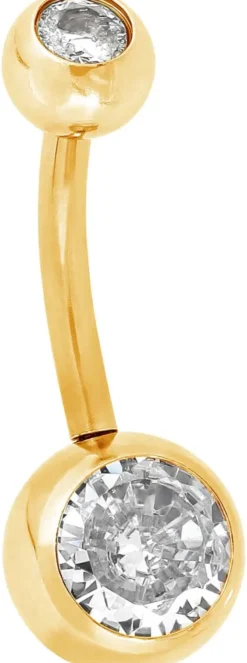 Clearance Bijou Brigitte Piercing - Golden Cubic