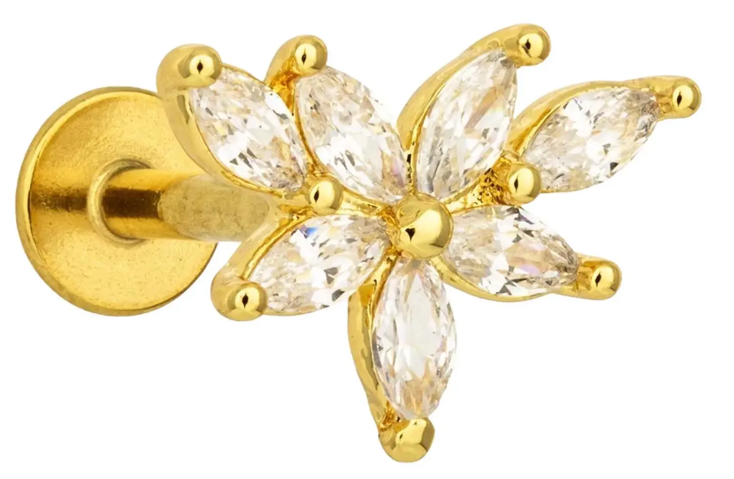 Clearance Bijou Brigitte Piercing - Golden Sparkle