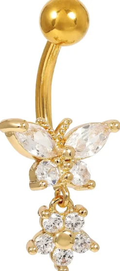New Bijou Brigitte Piercing - Zirconia Wings