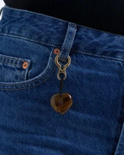 Online Bijou Brigitte Portachiavi - Brown Heart