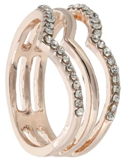 Discount Bijou Brigitte Ring - Crossing Lines