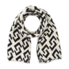 Online Bijou Brigitte Sciarpa - Black Graphic