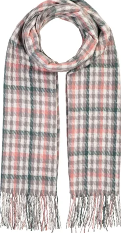 Clearance Bijou Brigitte Sciarpa - Checkered Grey