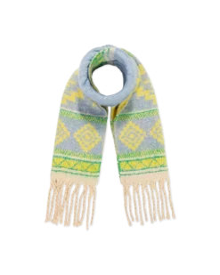 Clearance Bijou Brigitte Sciarpa - Green Winter