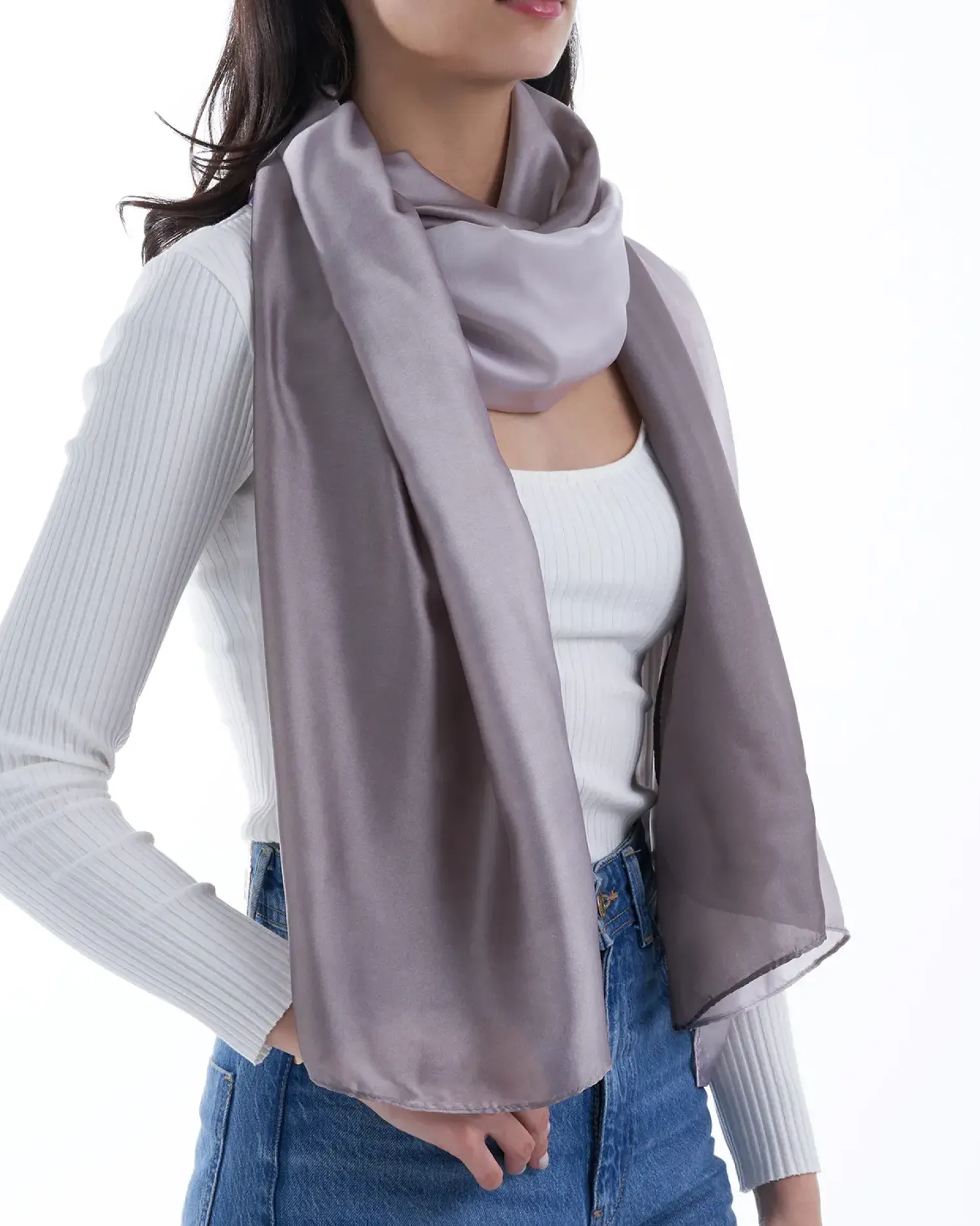 Hot Bijou Brigitte Sciarpa - Grey Elegance