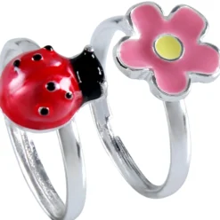 Outlet Bijou Brigitte Set Anelli bambina - Felicit&agrave;