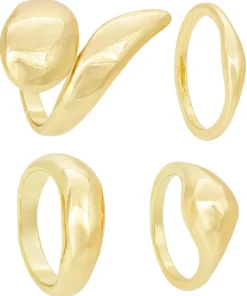 Bijou Brigitte Set di anelli - Classic Gleam