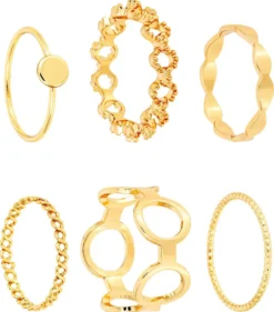Sale Bijou Brigitte Set di anelli - Different Shapes