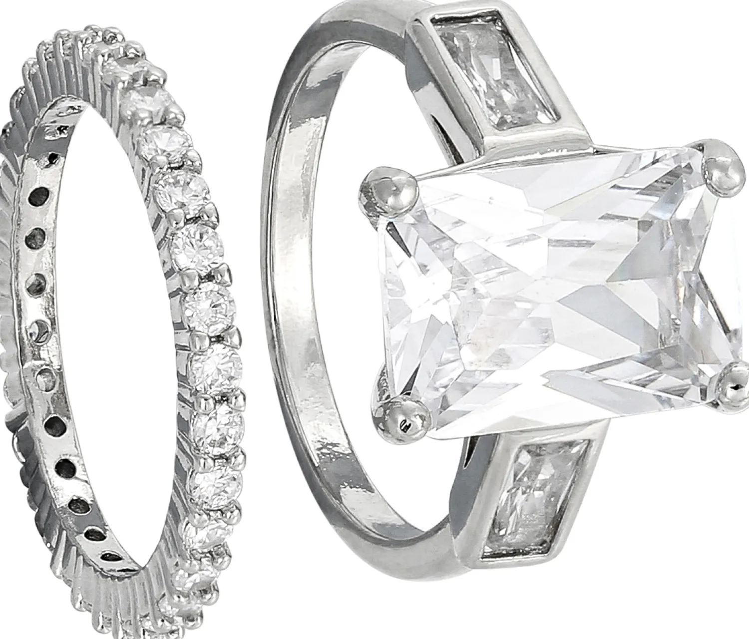 Sale Bijou Brigitte Set di anelli - Elegant Sparkle