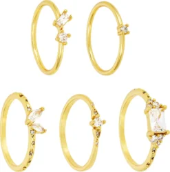 Discount Bijou Brigitte Set di anelli - Fairy Sparkle