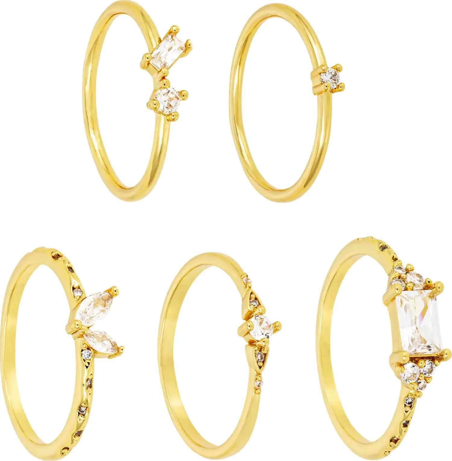Discount Bijou Brigitte Set di anelli - Fairy Sparkle