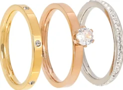 Sale Bijou Brigitte Set di anelli - Fine Trio