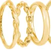 New Bijou Brigitte Set di anelli - Golden Day