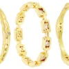 Discount Bijou Brigitte Set di anelli - Golden Dreams