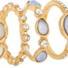 Discount Bijou Brigitte Set di anelli - Lovely Blue