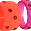 New Bijou Brigitte Set di anelli - Neon Statement
