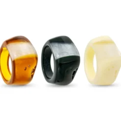Sale Bijou Brigitte Set di anelli - Resin Harmony