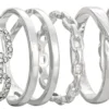 Outlet Bijou Brigitte Set di anelli - Sparkling Moments