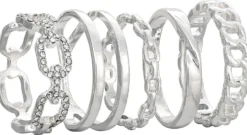 Outlet Bijou Brigitte Set di anelli - Sparkling Moments